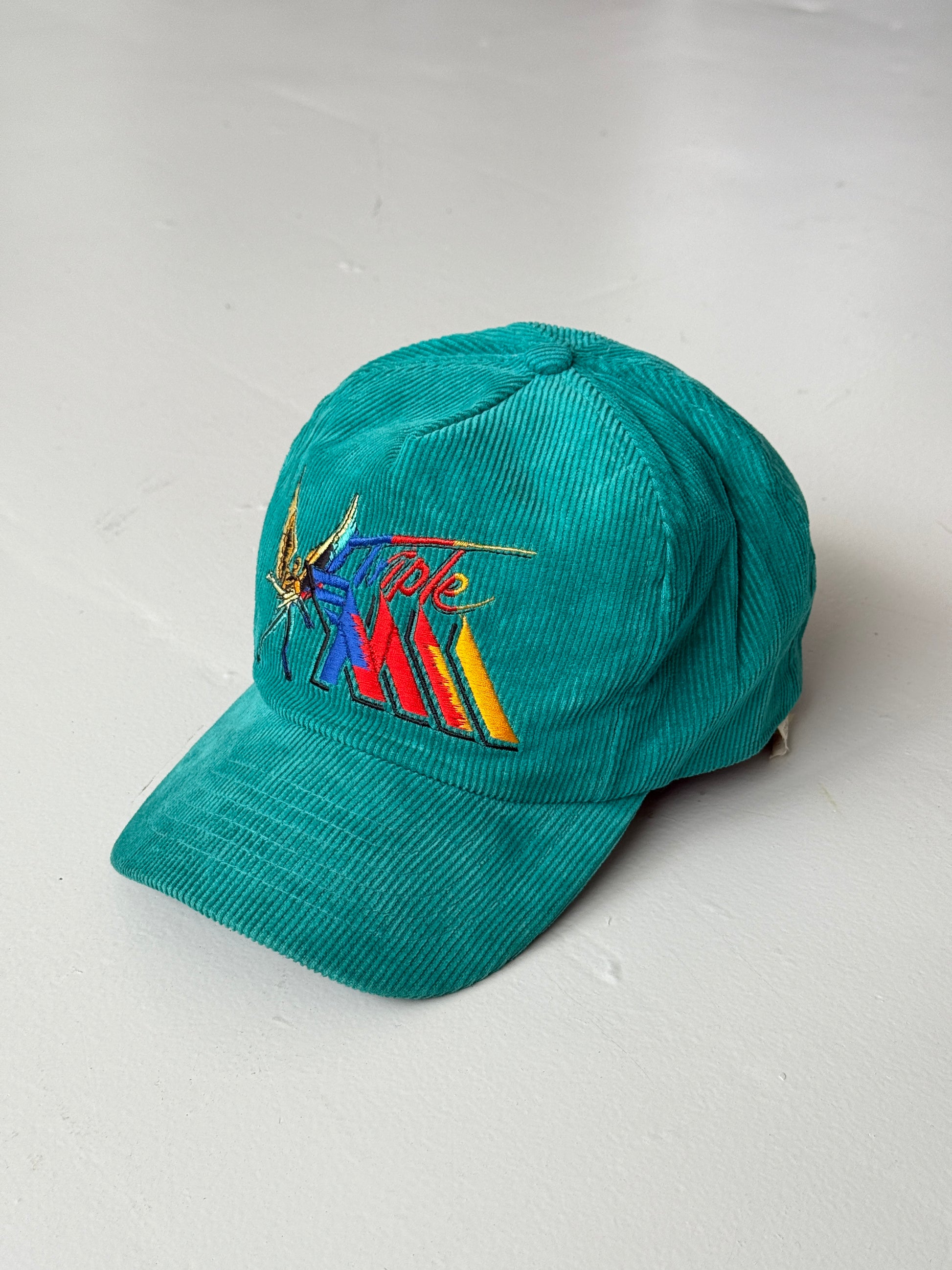 Blue Triple M11 Vintage Corduroy SnapBack Trucker Cap