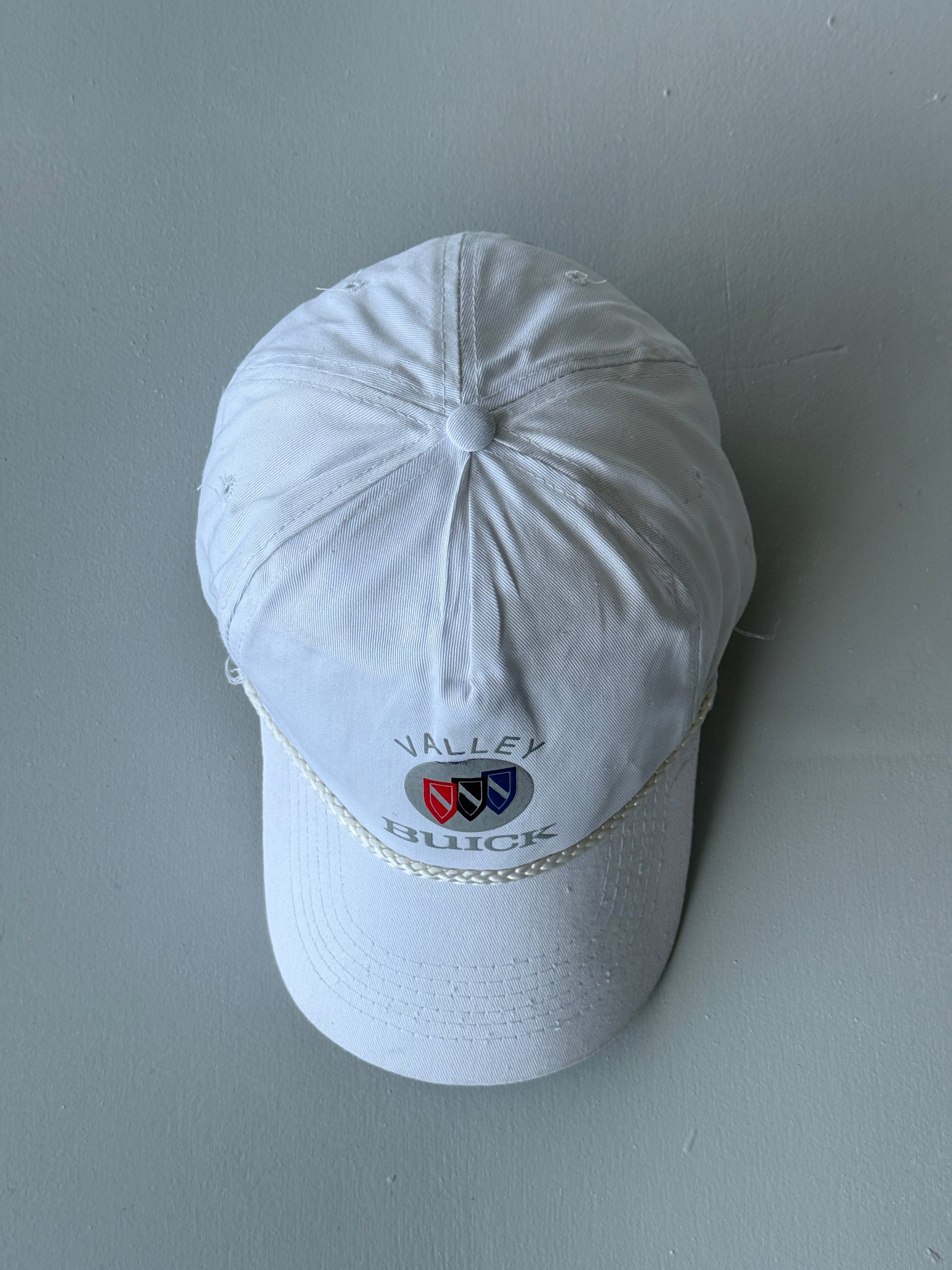 White Valley Buick 90's Vintage SnapBack Trucker Cap