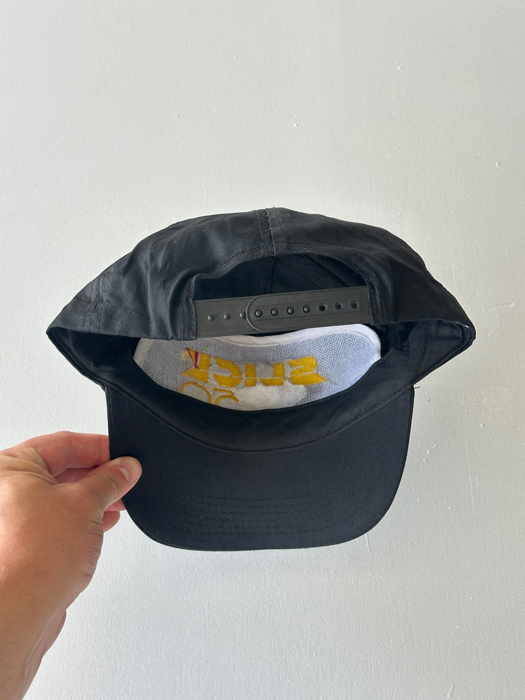 Black Slick 50 90's Vintage SnapBack Trucker Cap