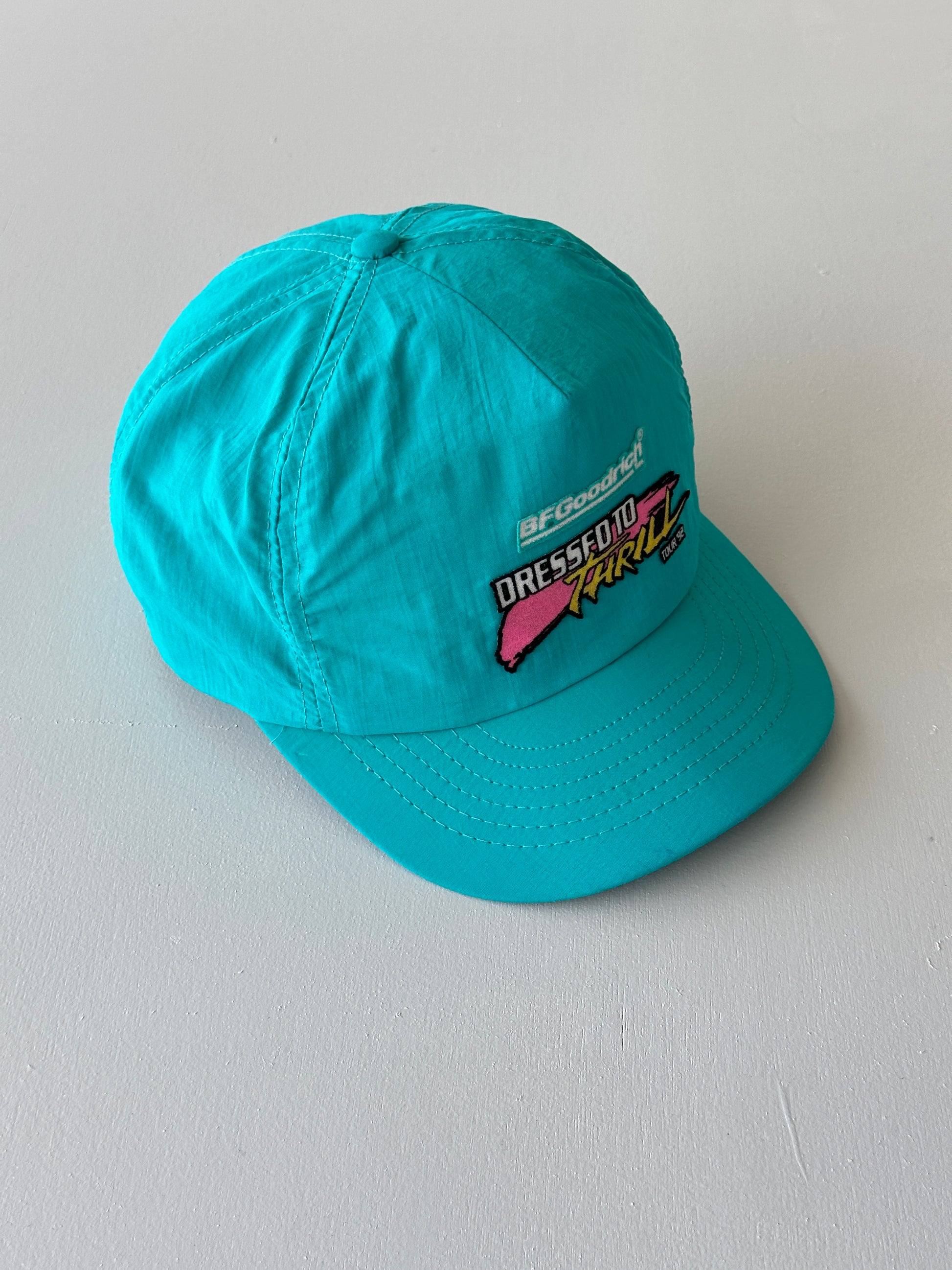 Teal BFGoodrich Dressed To Thrill Tour '92 Vintage SnapBack Trucker Cap