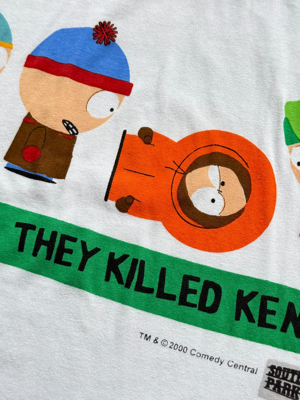 South Park 'Oh My God, They Killed Kenny!' Y2K Vintage Graphic T-Shirt - XL