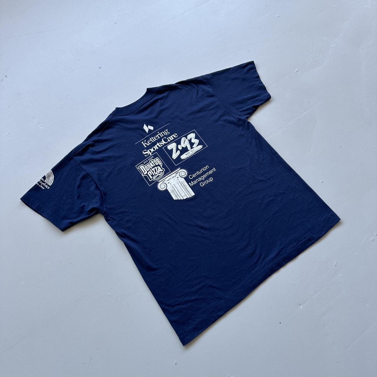 Fairmont Basketball Navy 90s Vintage T-shirt - XL