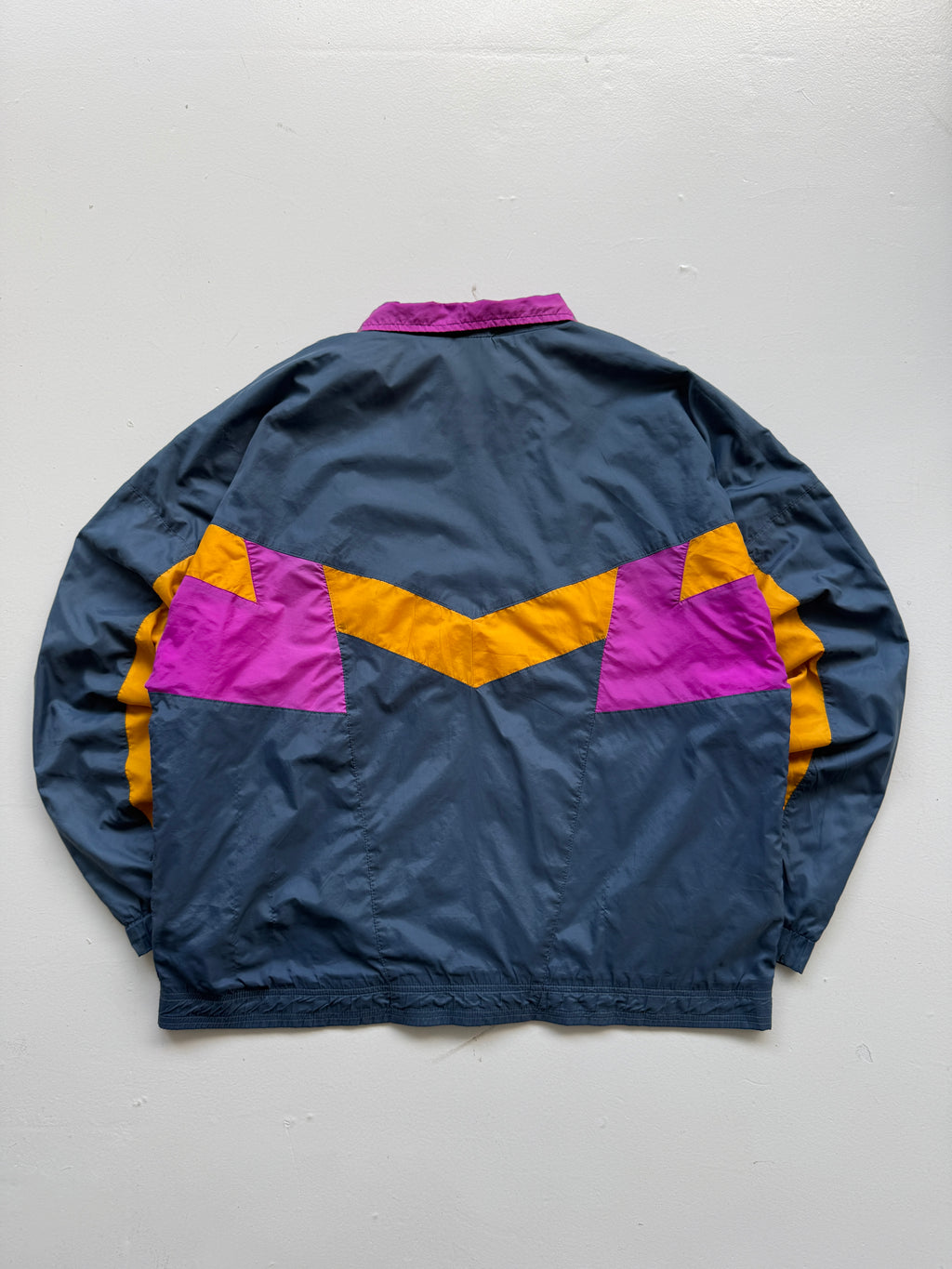 Nike Colour Block Made in Malaysia 90's Vintage Track Jacket - Medium
