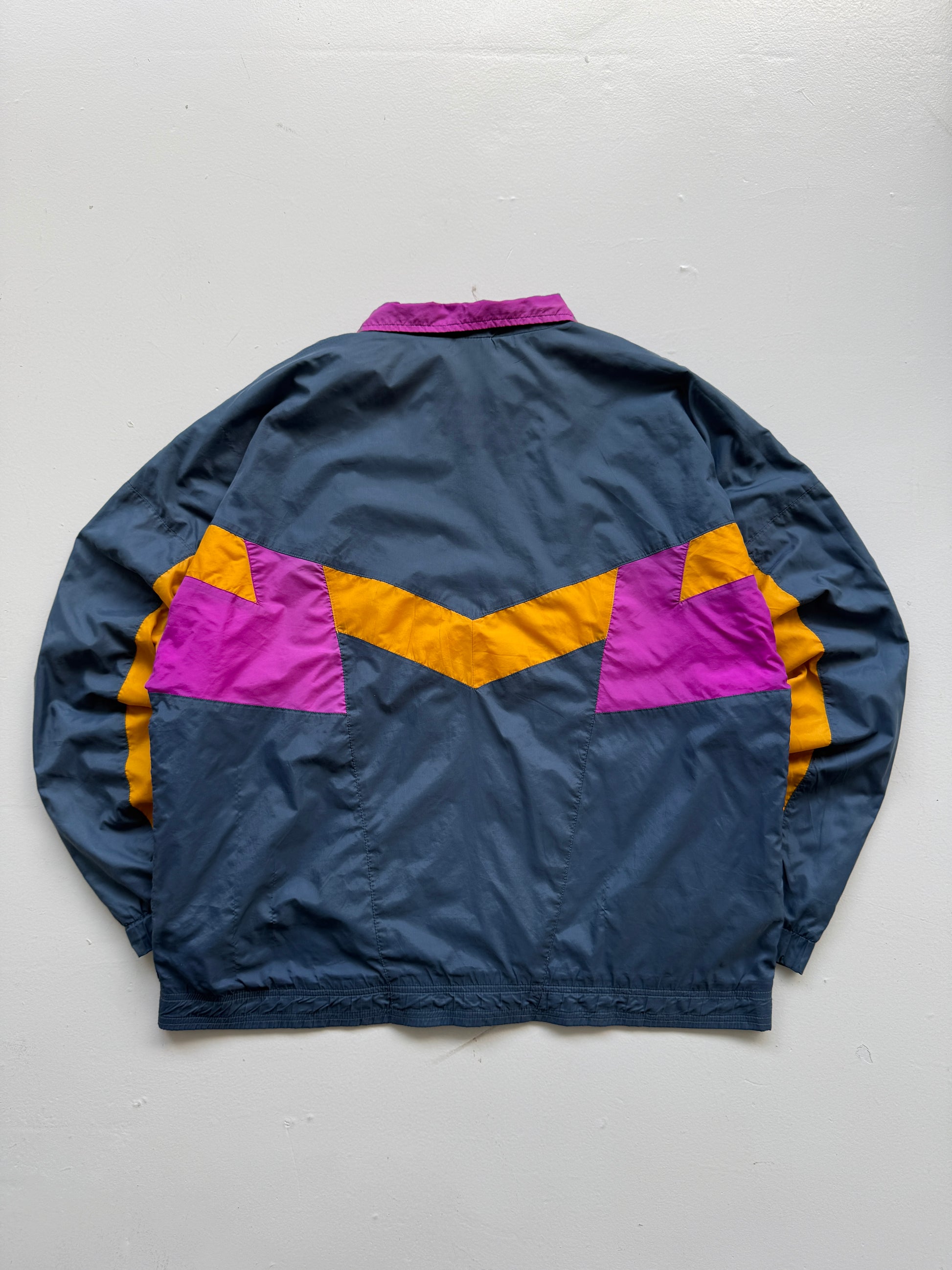 Nike Colour Block Made in Malaysia 90's Vintage Track Jacket - Medium