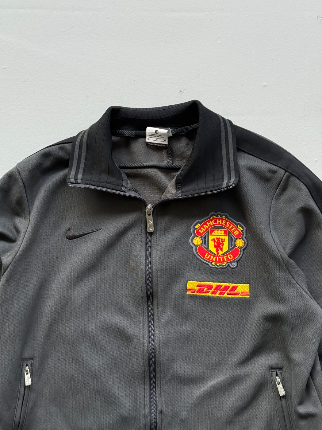 Nike Manchester United DHL 2012/13 Vintage Track Jacket - Small