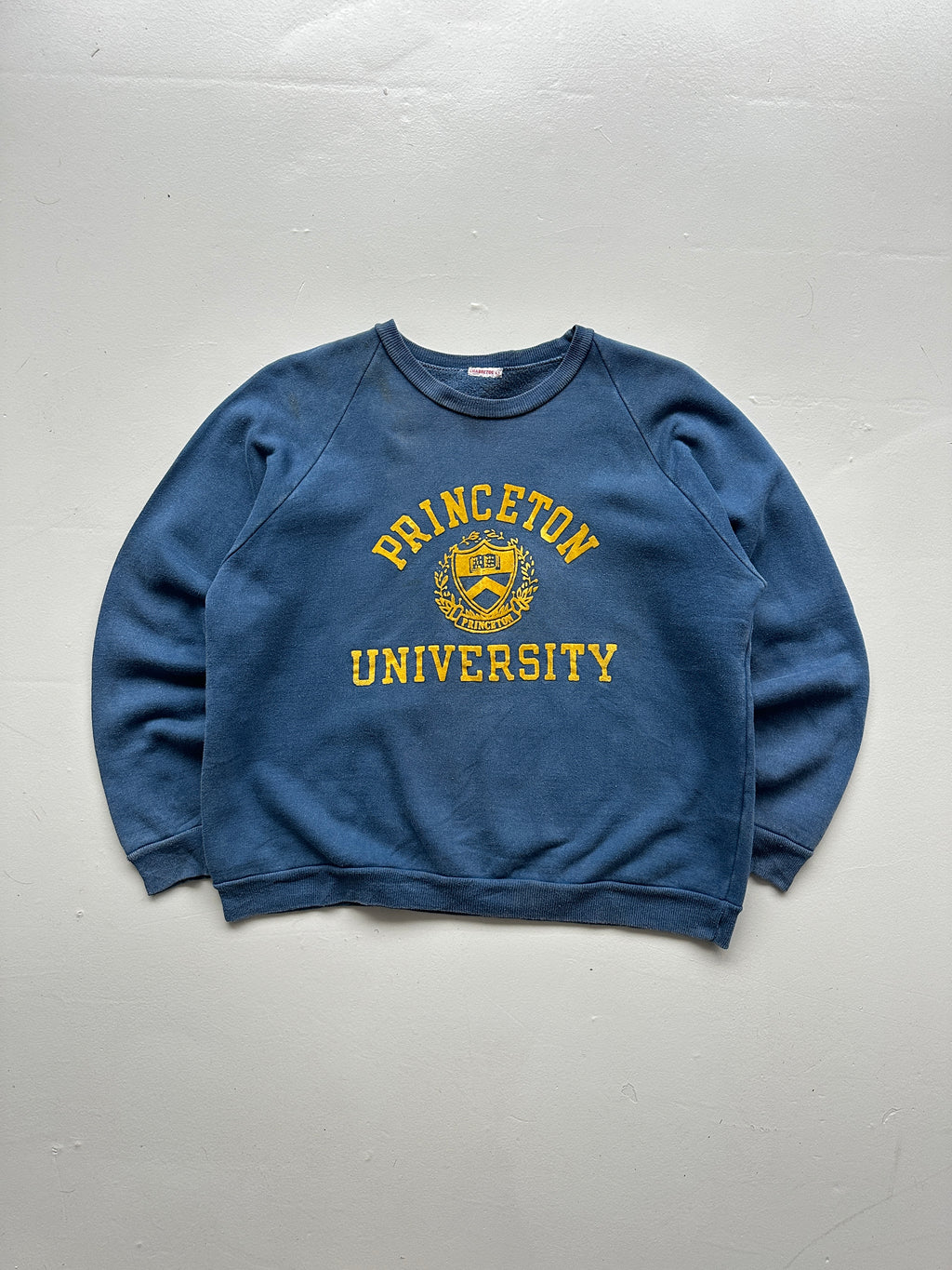 Blue Princeton University 1963 60's/70's Vintage Sweatshirt - Women's 8-10