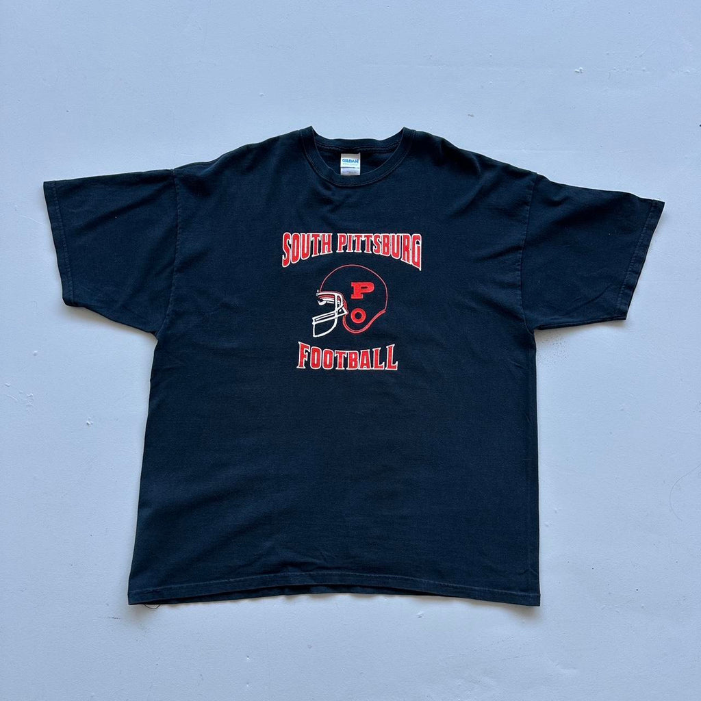 Black Pittsburgh Football Vintage 00s T-shirt - 2XL