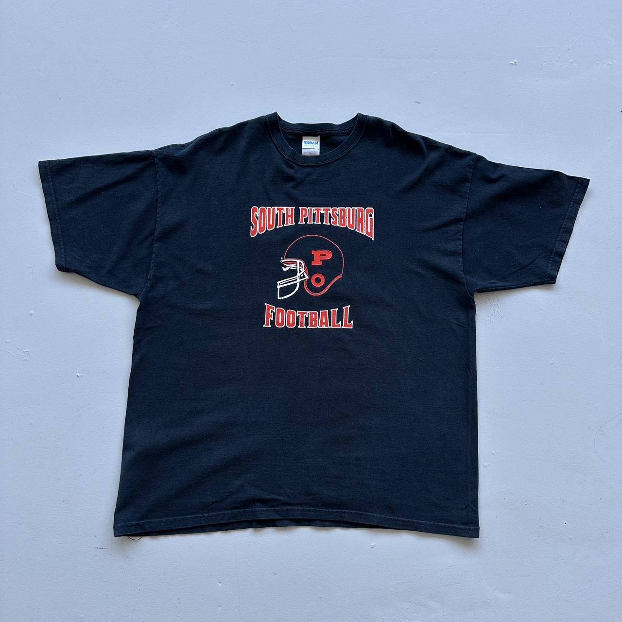Black Pittsburgh Football Vintage 00s T-shirt - 2XL