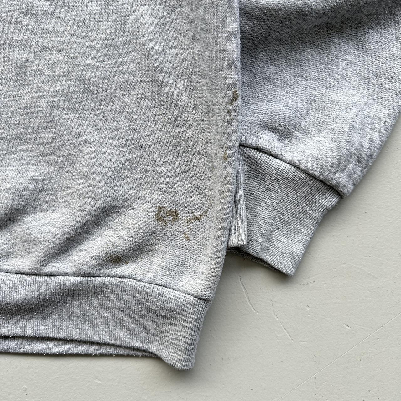 Grey Harvard University 80’s Raglan Vintage Graphic Sweatshirt - Medium