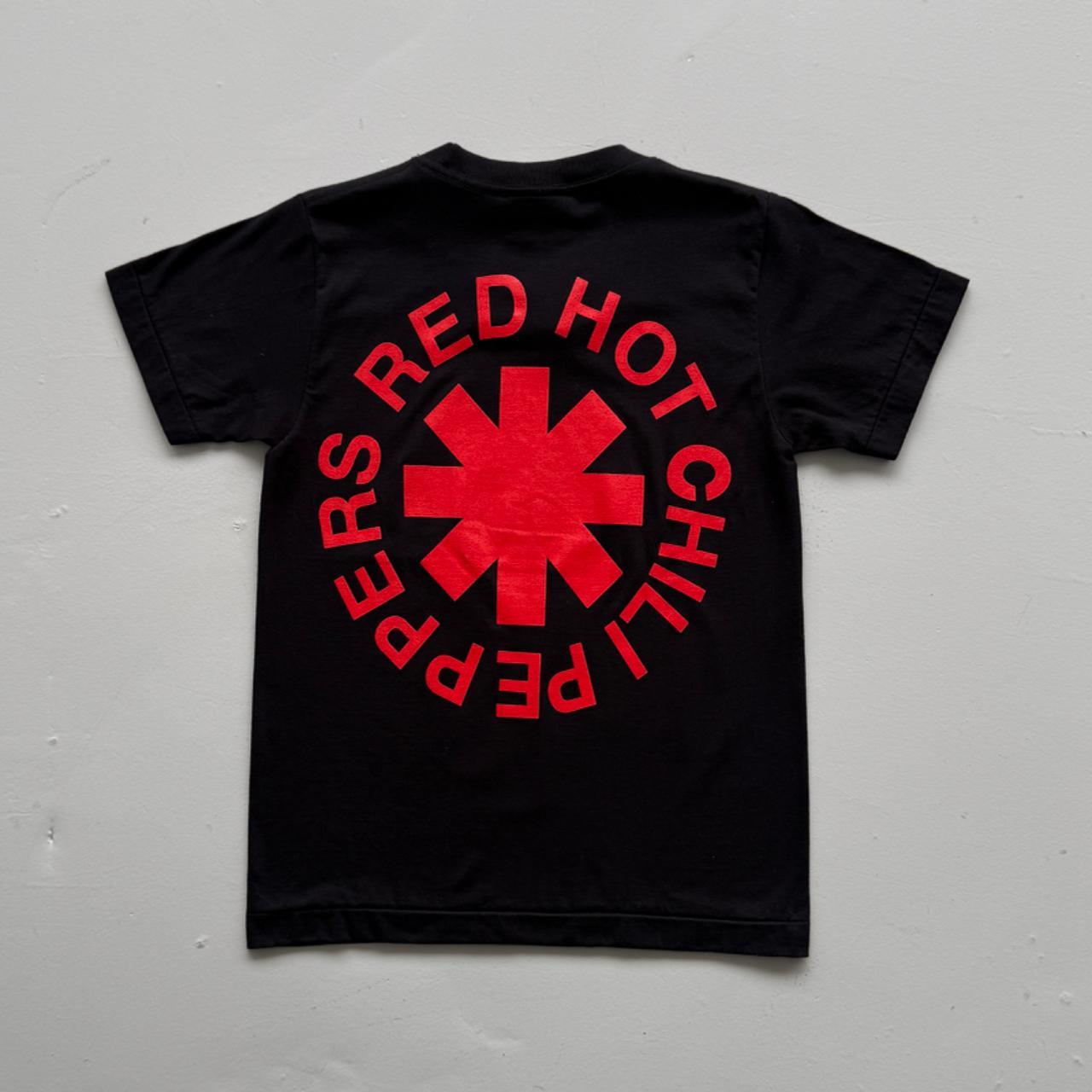 Black Red Hot Chilli Peppers 00s Deadstock Graphic T-Shirt - Small