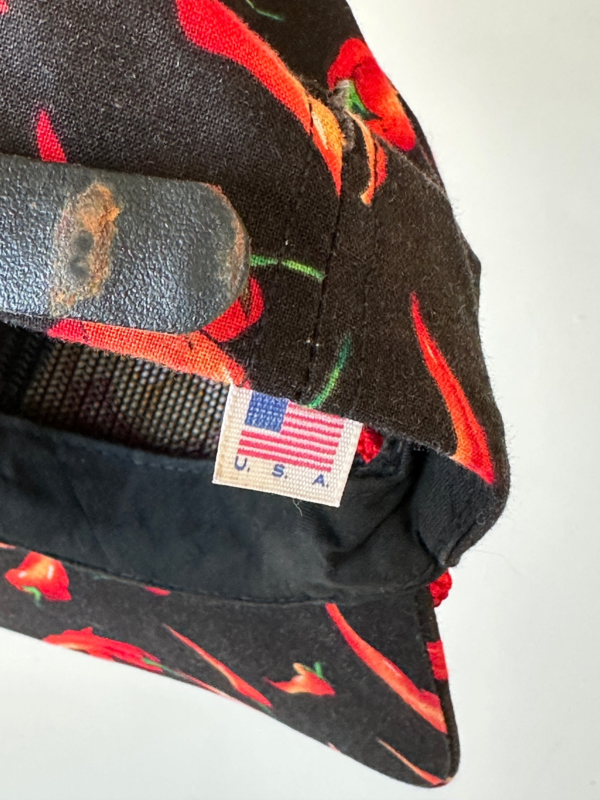 Elizabeth Stampede Chilli Print 90's Vintage Trucker Cap