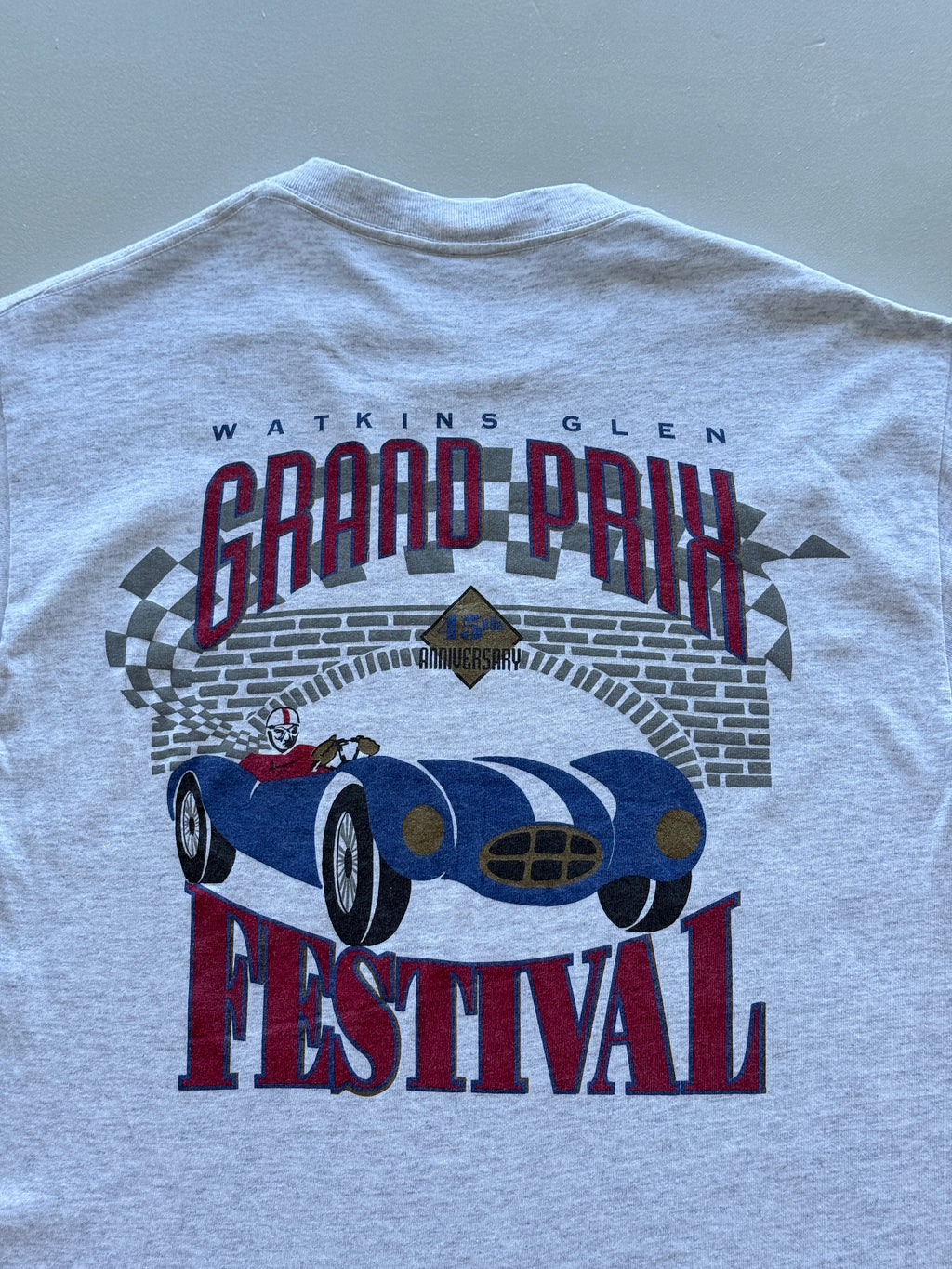 Watkins Glen Grand Prix Festival 90's Vintage Single Stitch T-Shirt - Medium