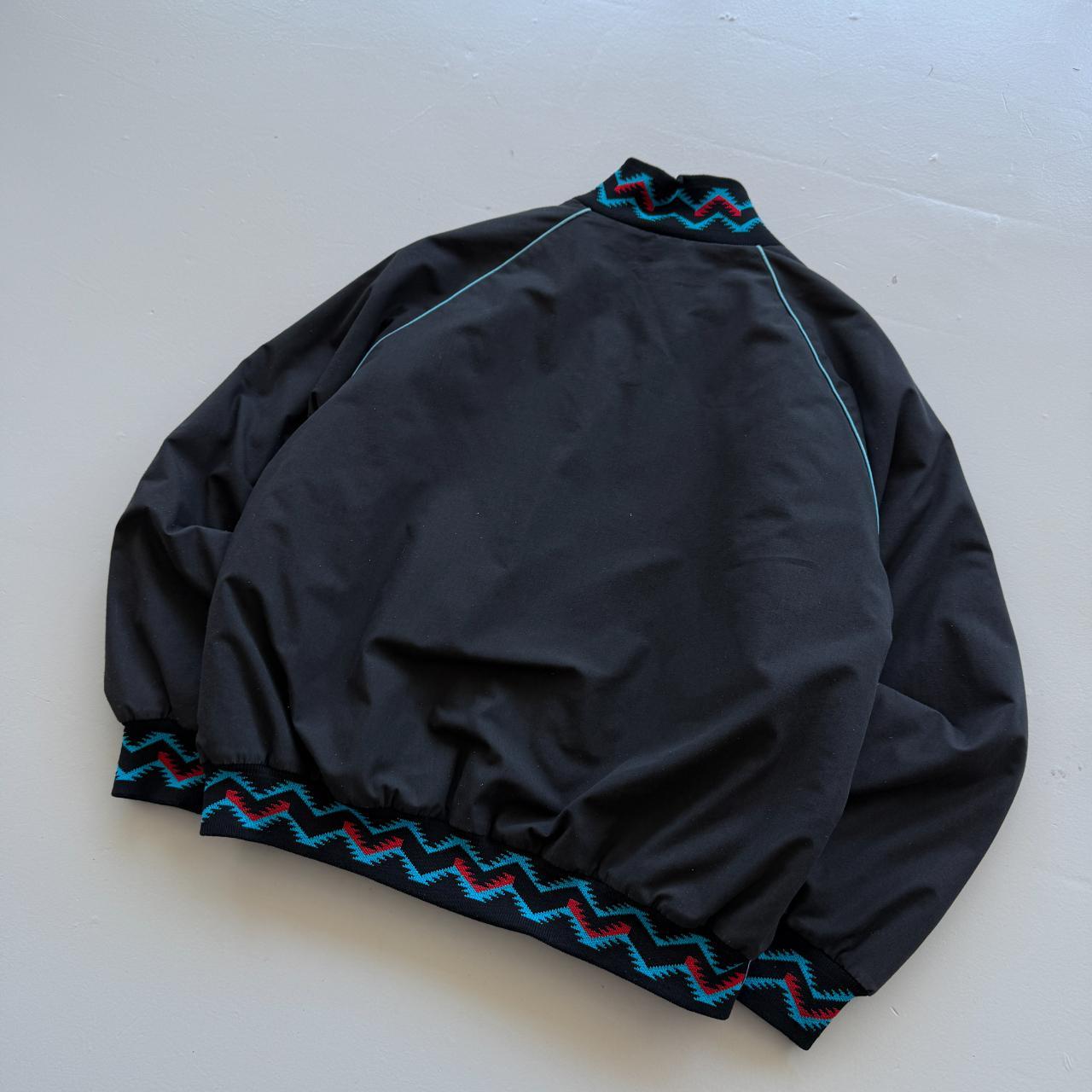 West Ark Patterned 90s Western Bomber Jacket - XL