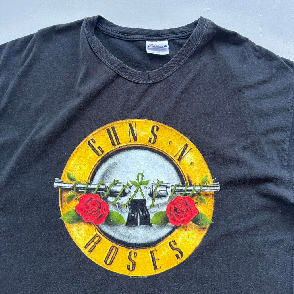 Guns N' Roses Black 00s Vintage T-shirt - XL