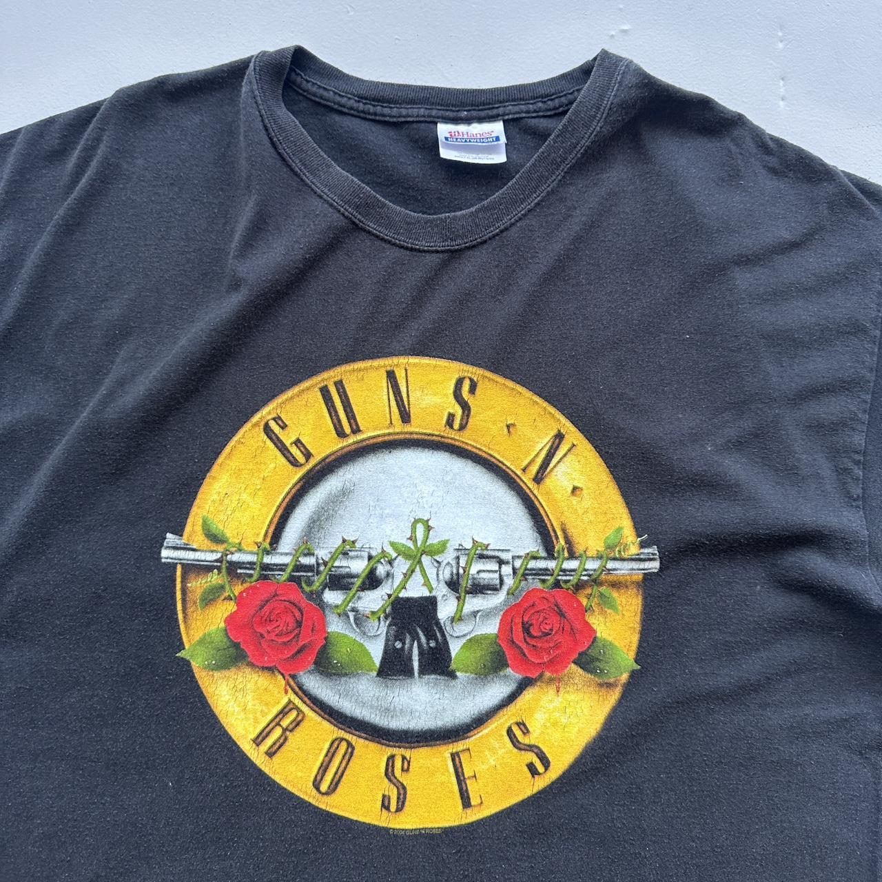 Guns N' Roses Black 00s Vintage T-shirt - XL