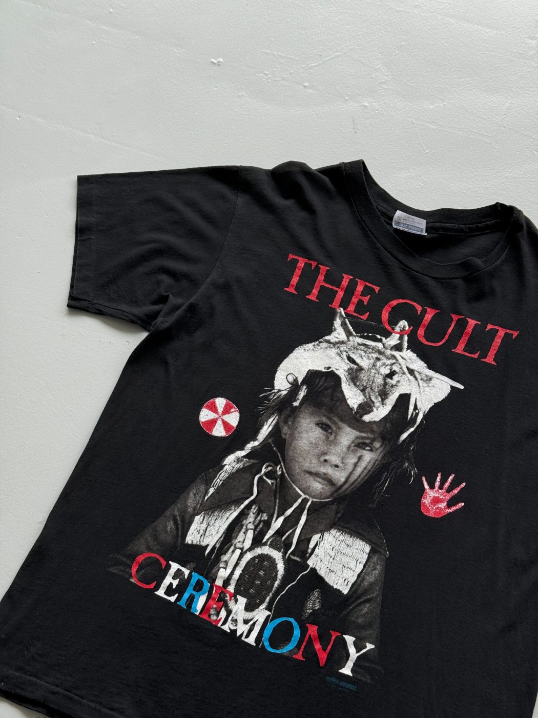 The Cult Ceremony Ceremonial Stomp Tour 90s Vintage Single Stitch T-Shirt - Medi