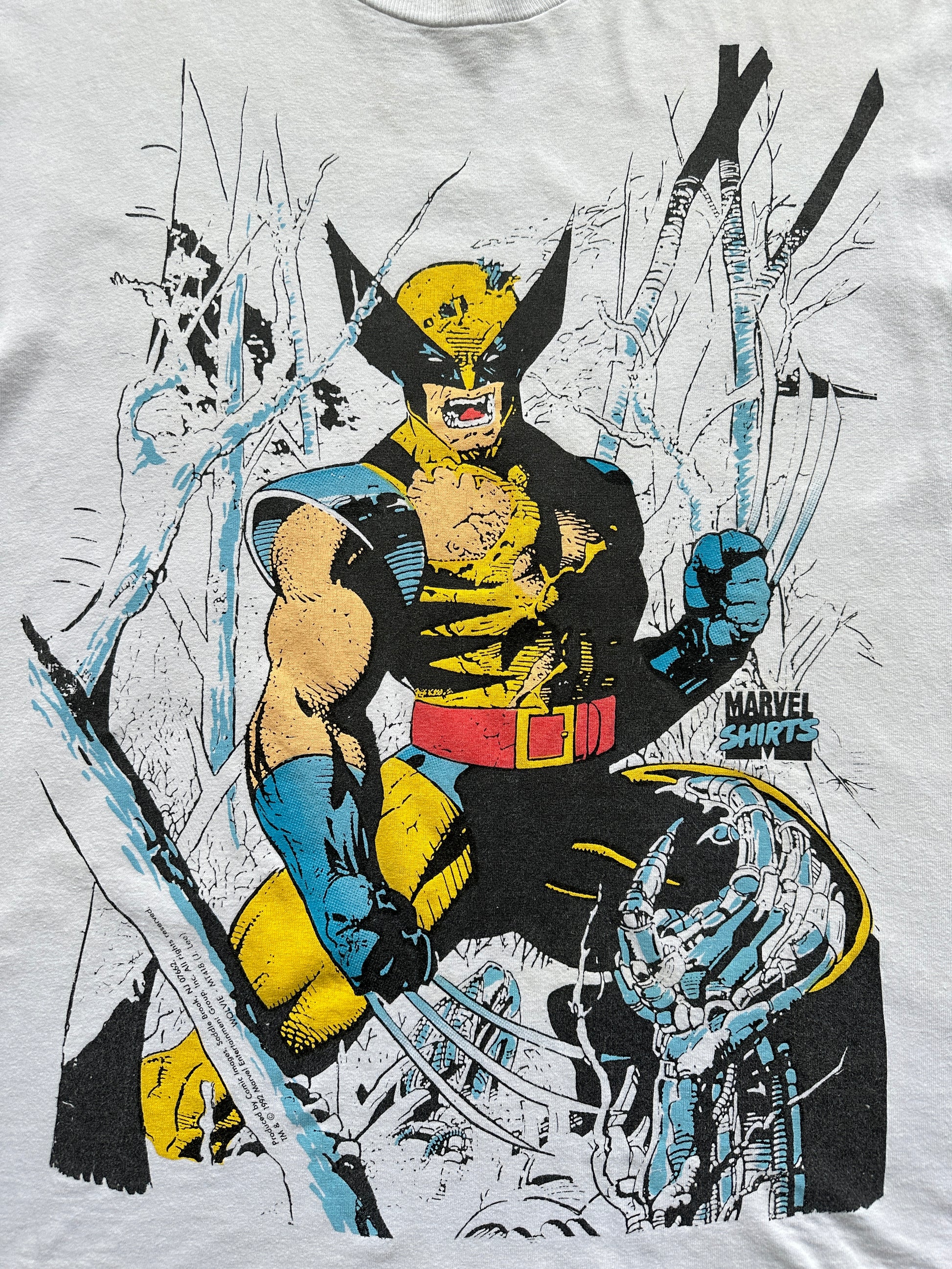 Wolverine Marvel Single Stitch Rare 90's Vintage T-shirt - XL