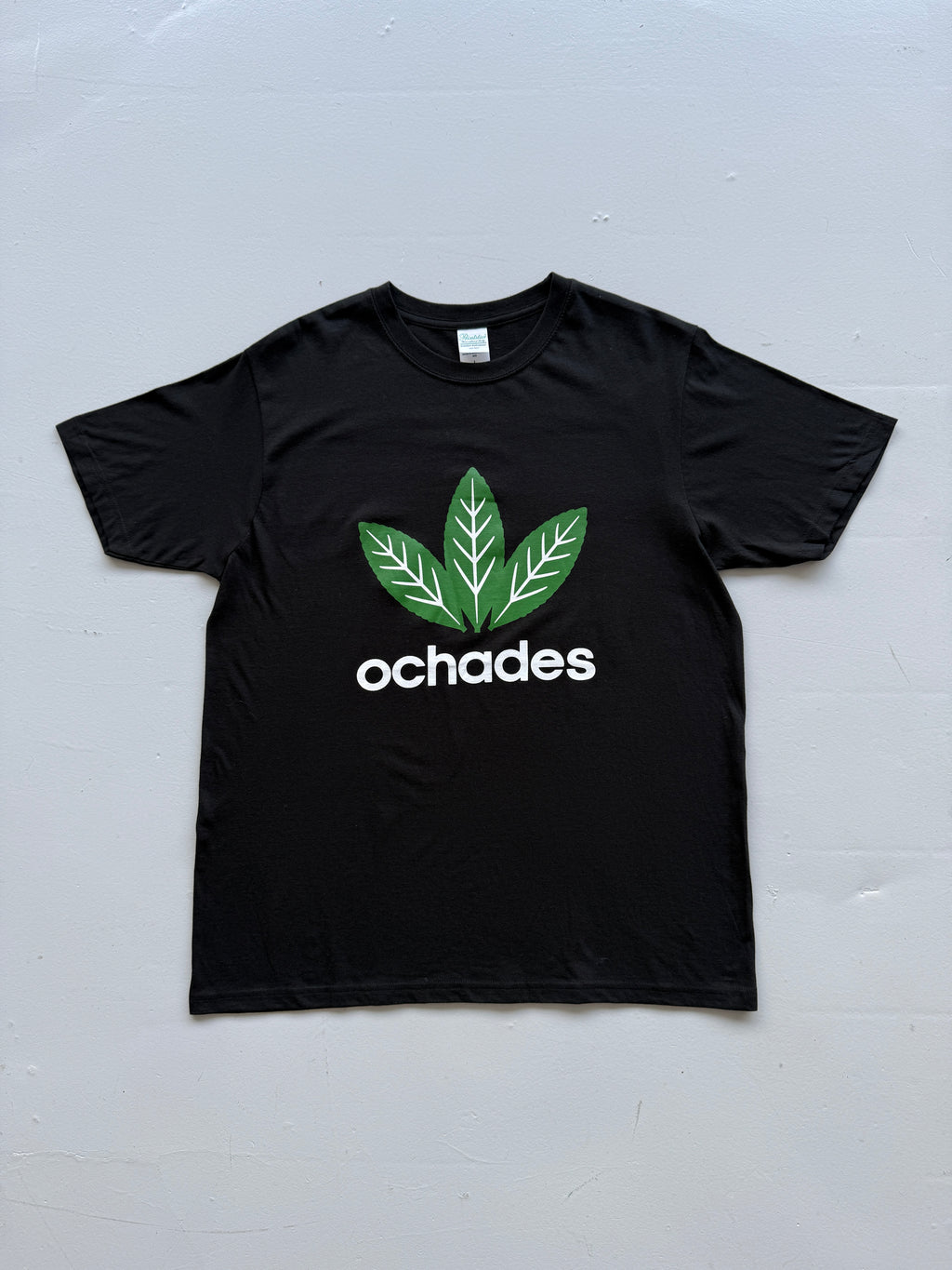 Black Ochades Adidas Style Novelty Japanese Tea Tshirt - Large