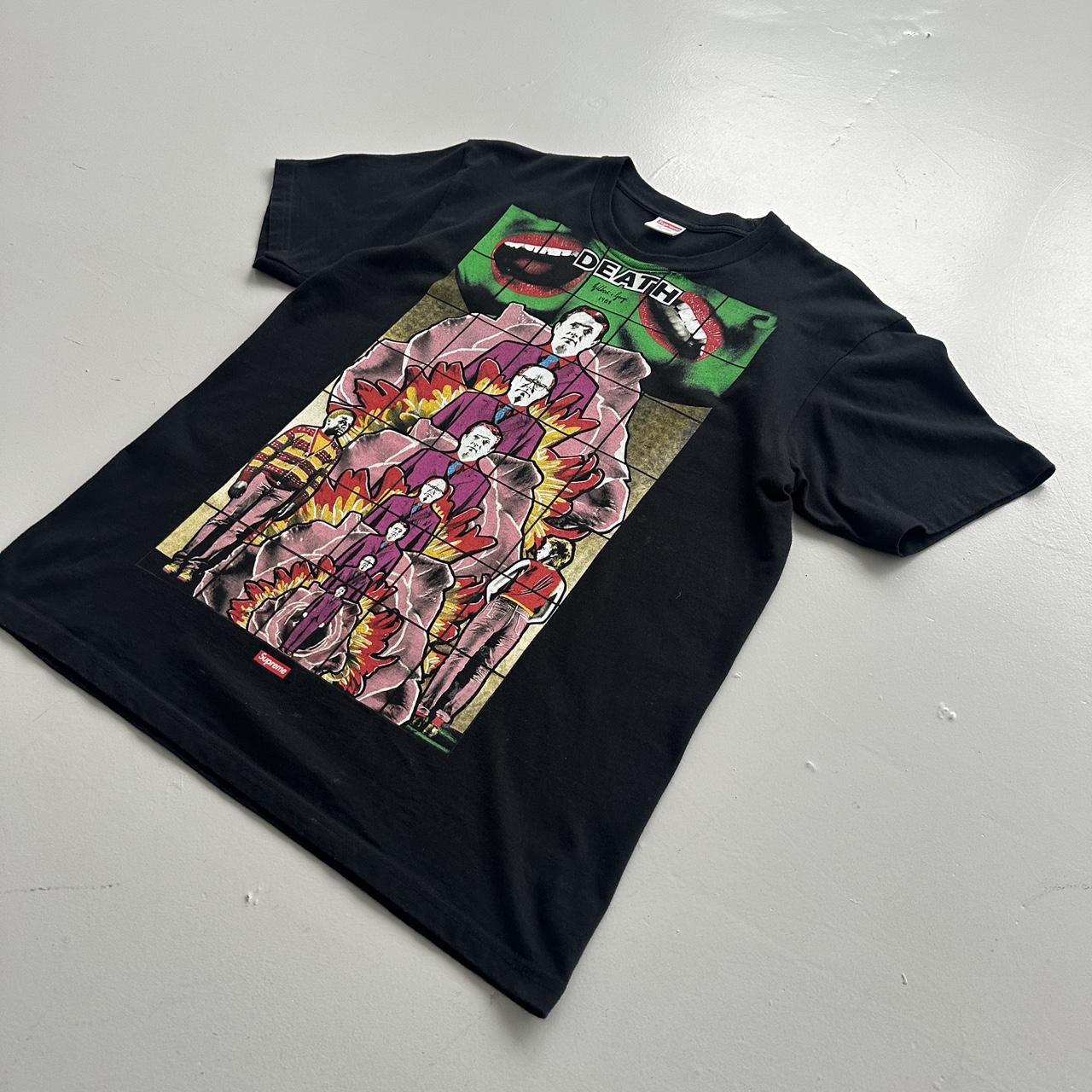 Black Supreme Gilbert & George Graphic T-Shirt - Large