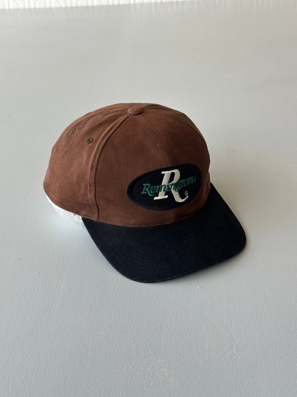 Brown / Black Remington 90's Vintage SnapBack Trucker Cap