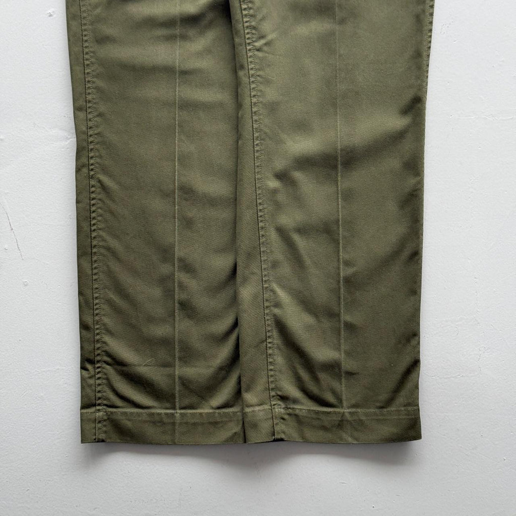 Green Military Pants 90's Vintage Trousers - 28” x 31”