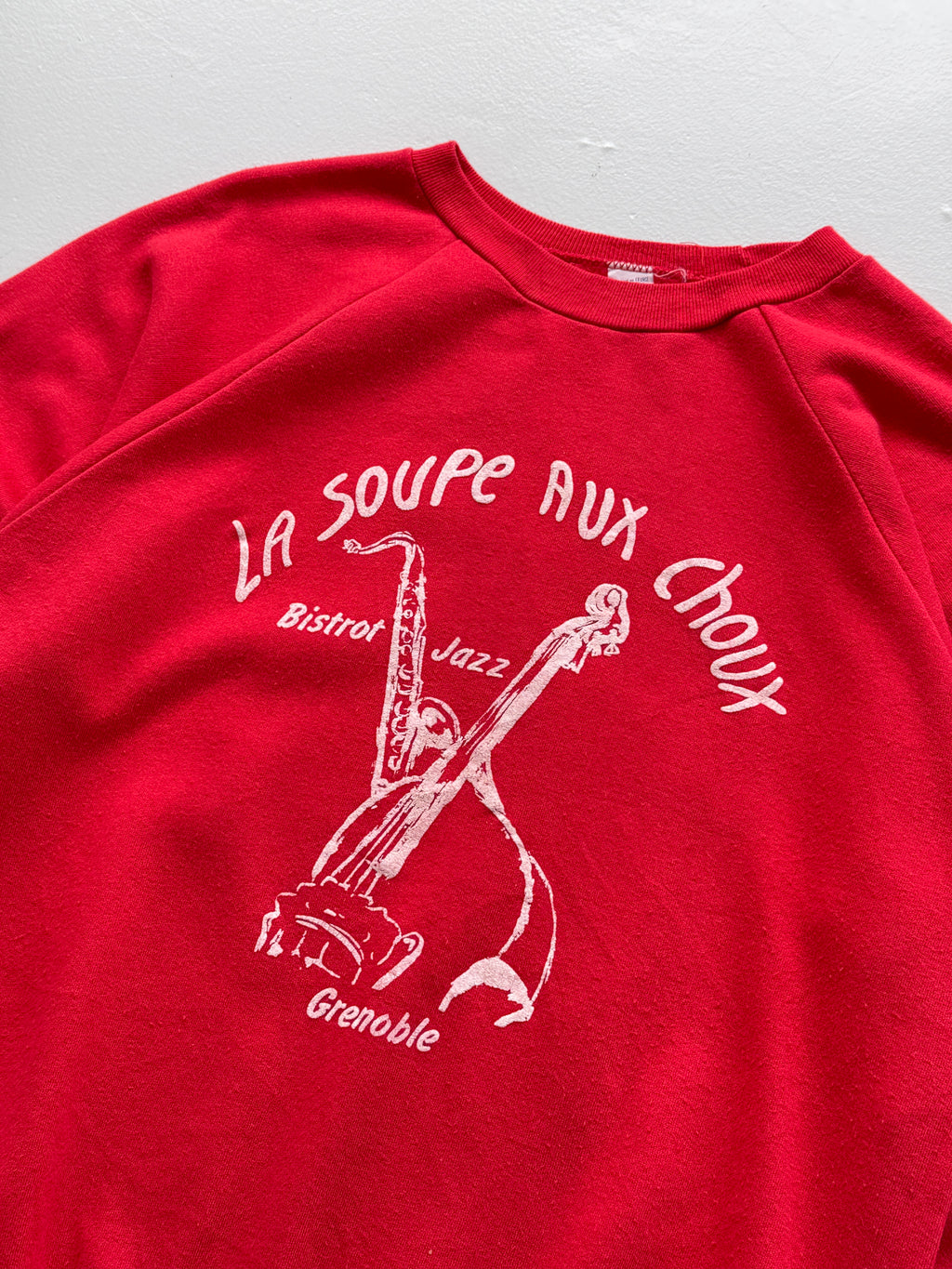 La Soupe Aux Choux Bistrot Jazz Grenoble 90's Vintage Sweatshirt - Small