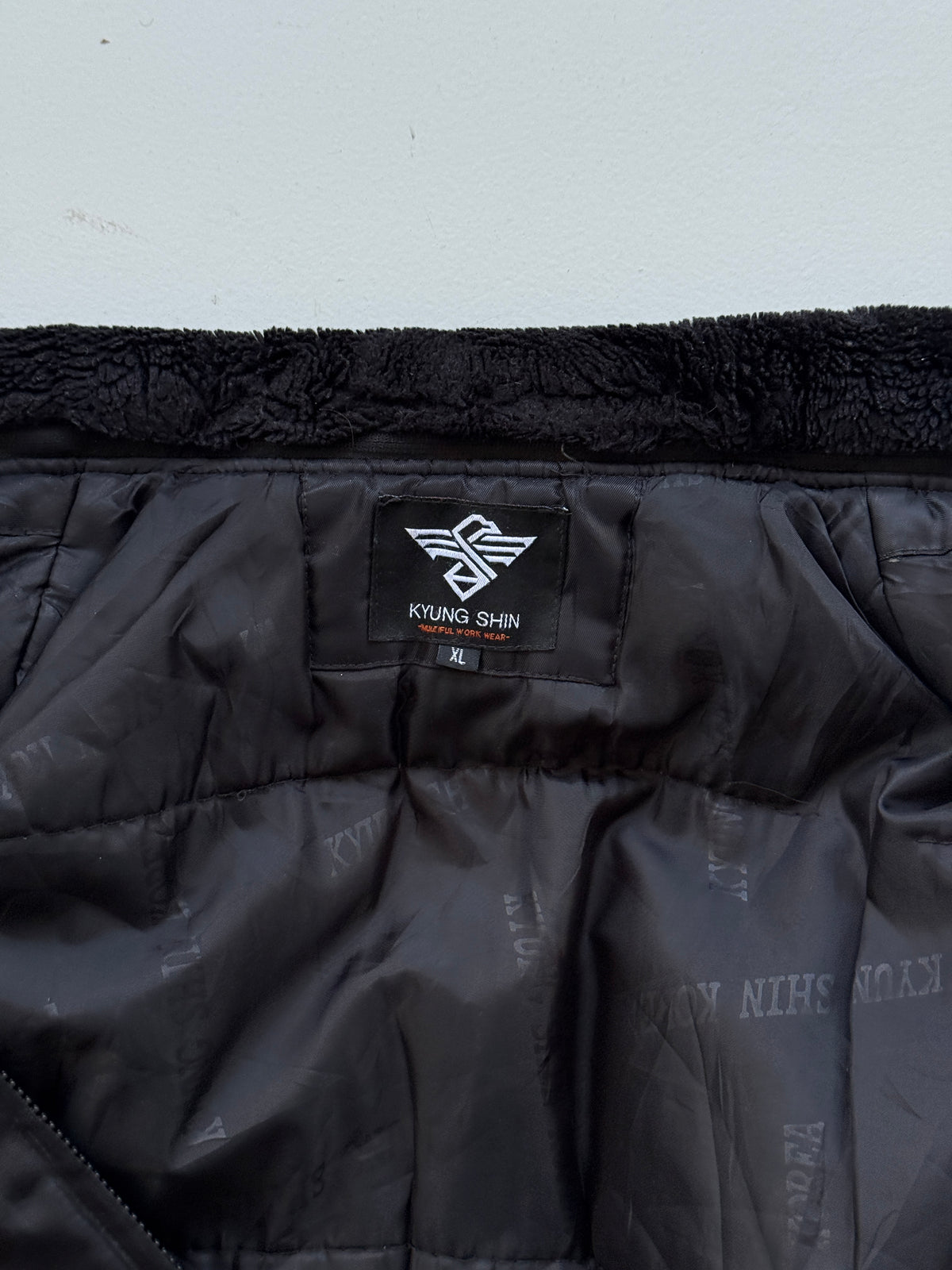 Kyung Shin Korean Security Vintage Bomber Jacket - Medium