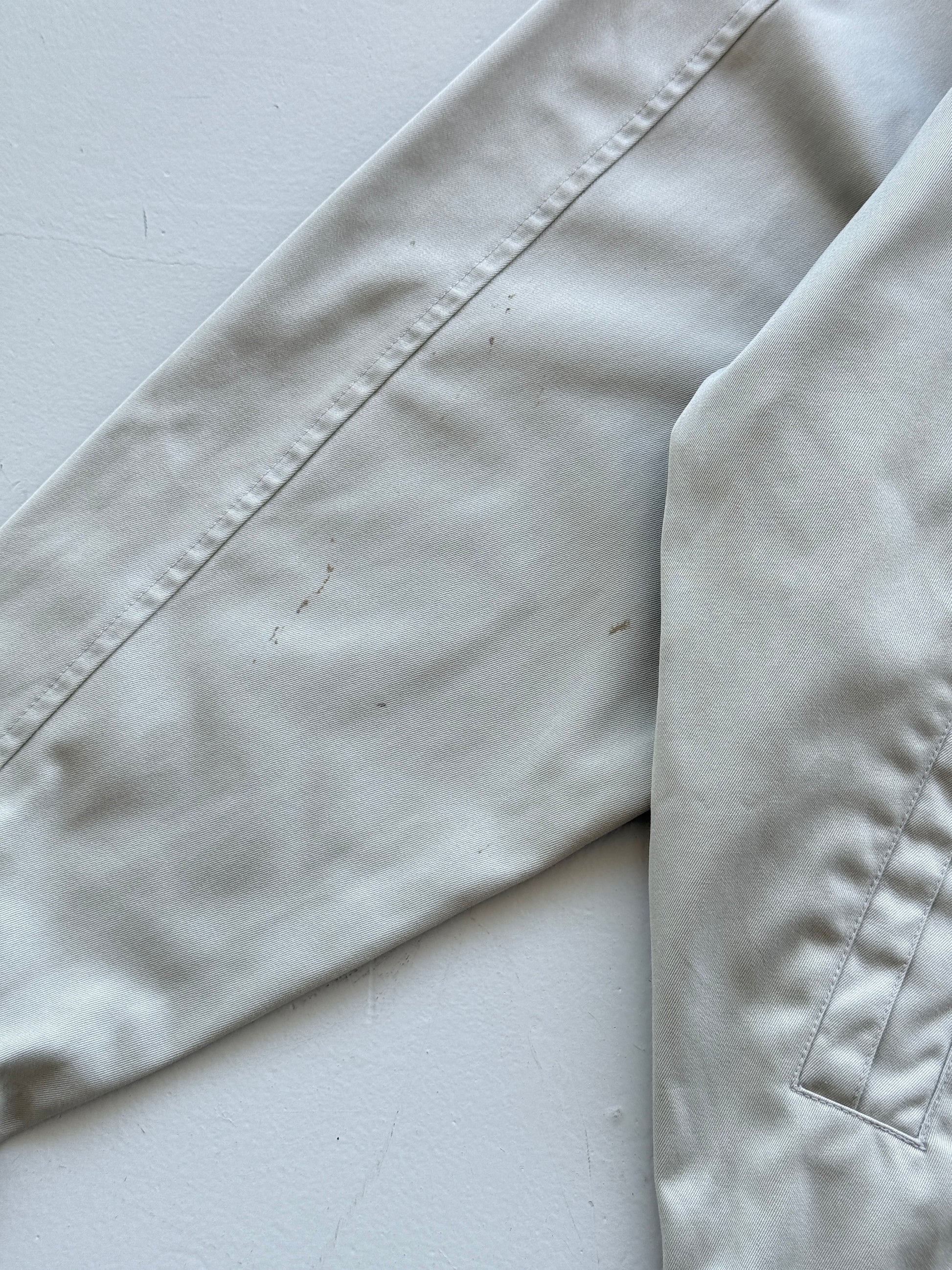Grey Japanese Workwear 90's Vintage Bridgestone Mechanics Jacket - Medium