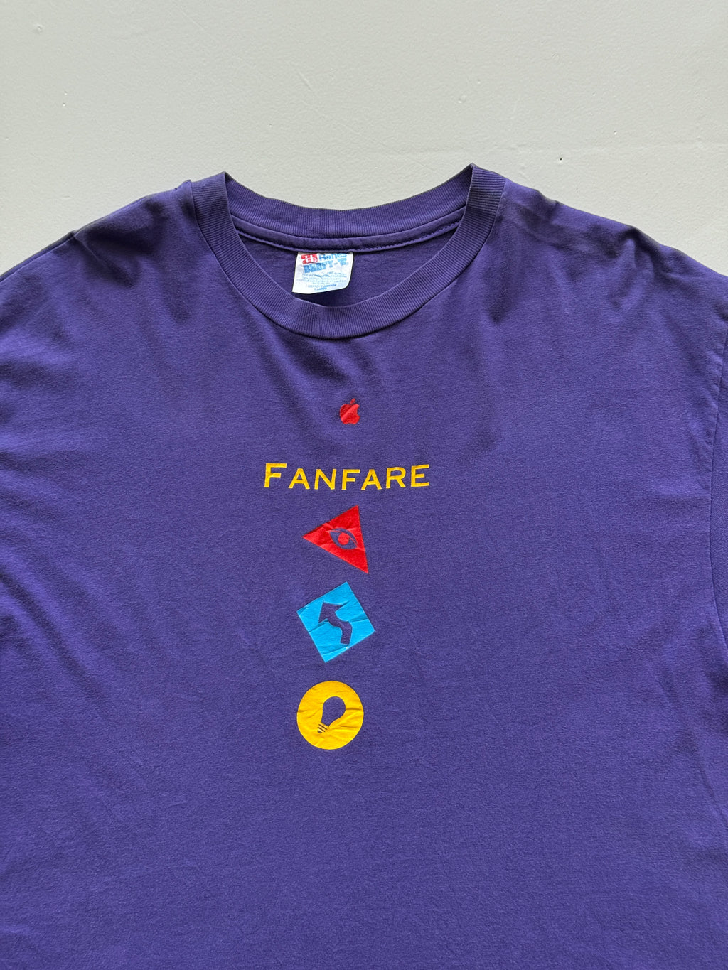 Purple Apple Inc 90's Vintage Graphic Single Stitch T-Shirt - XL