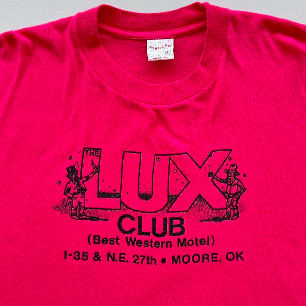 Pink The Lux Club Vintage 90s T-shirt - XL
