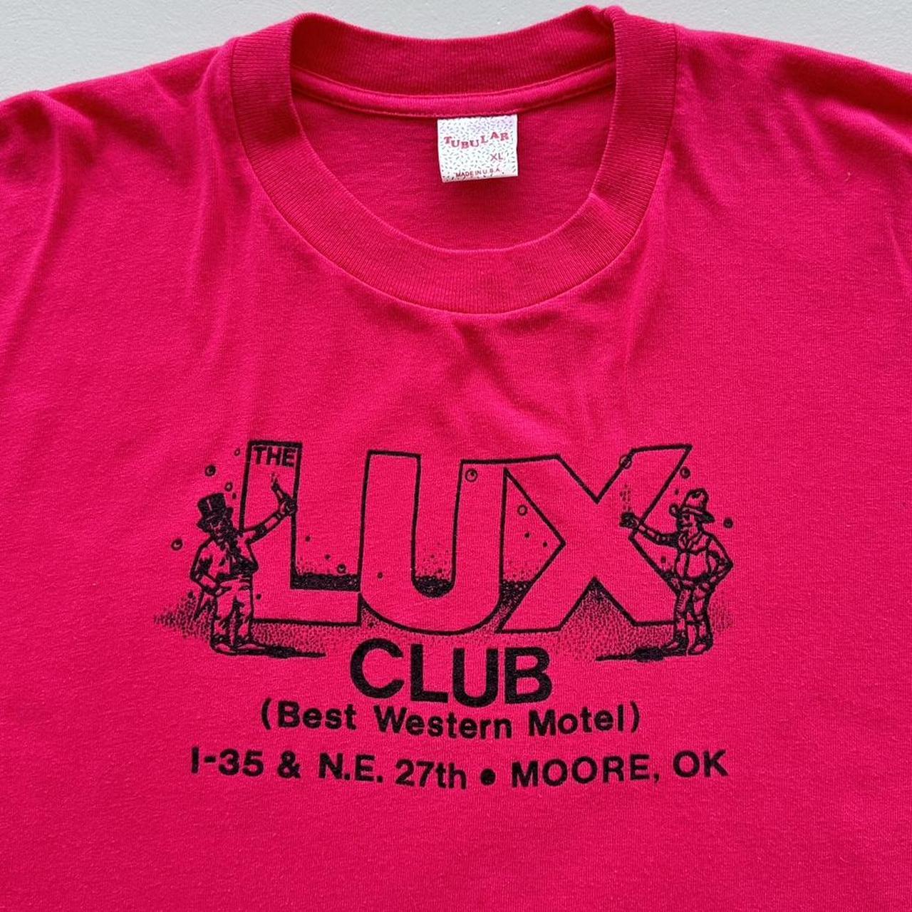 Pink The Lux Club Vintage 90s T-shirt - XL