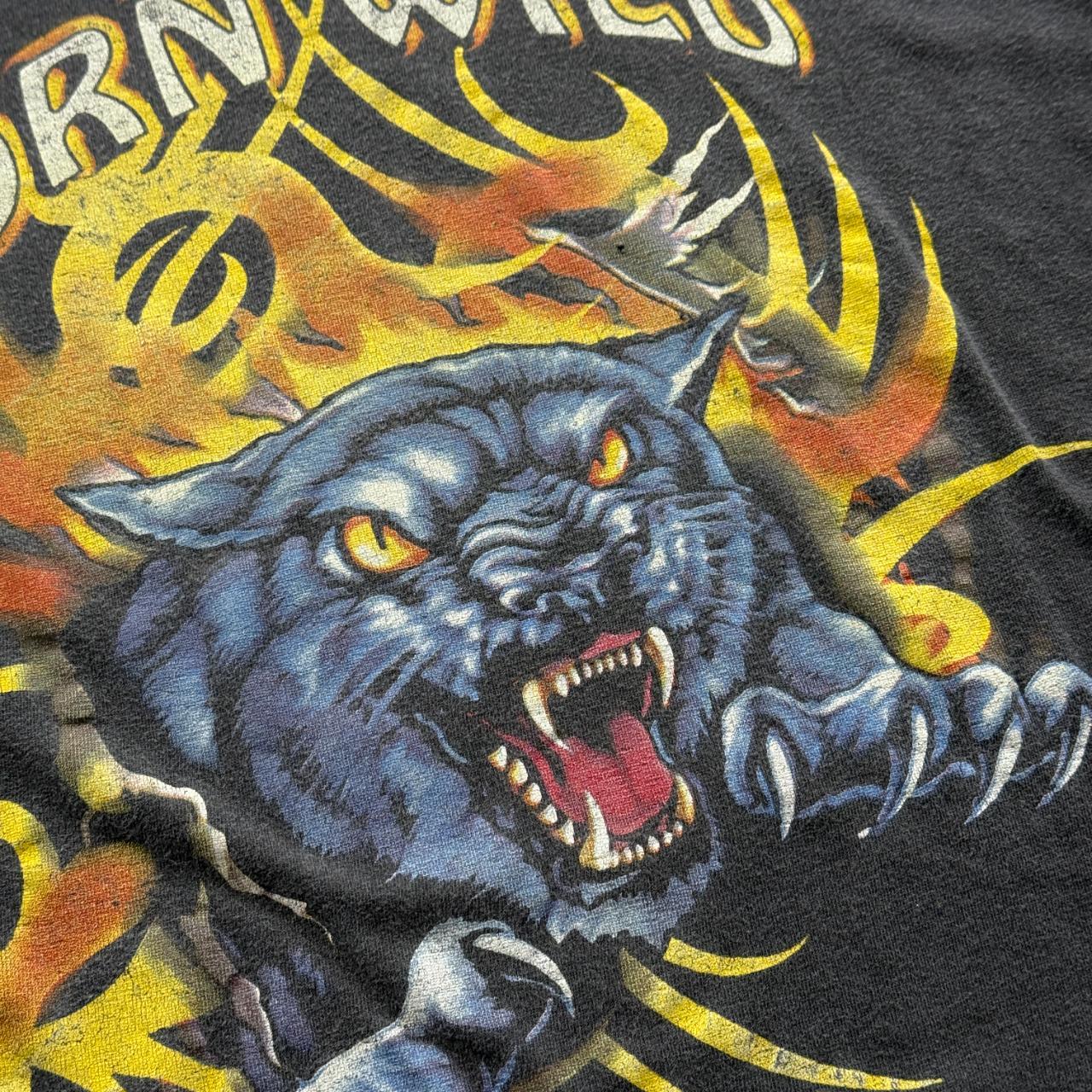 Black Born Wild Vintage 90s T-shirt - Small