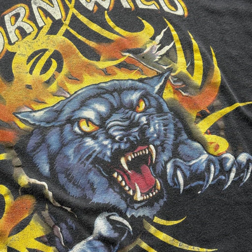 Black Born Wild Vintage 90s T-shirt - Small