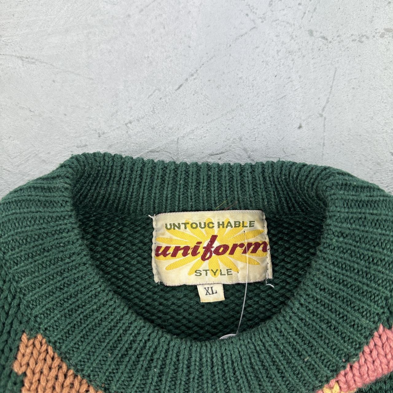 Uniform 90's Knitted Sweatshirt - Medium