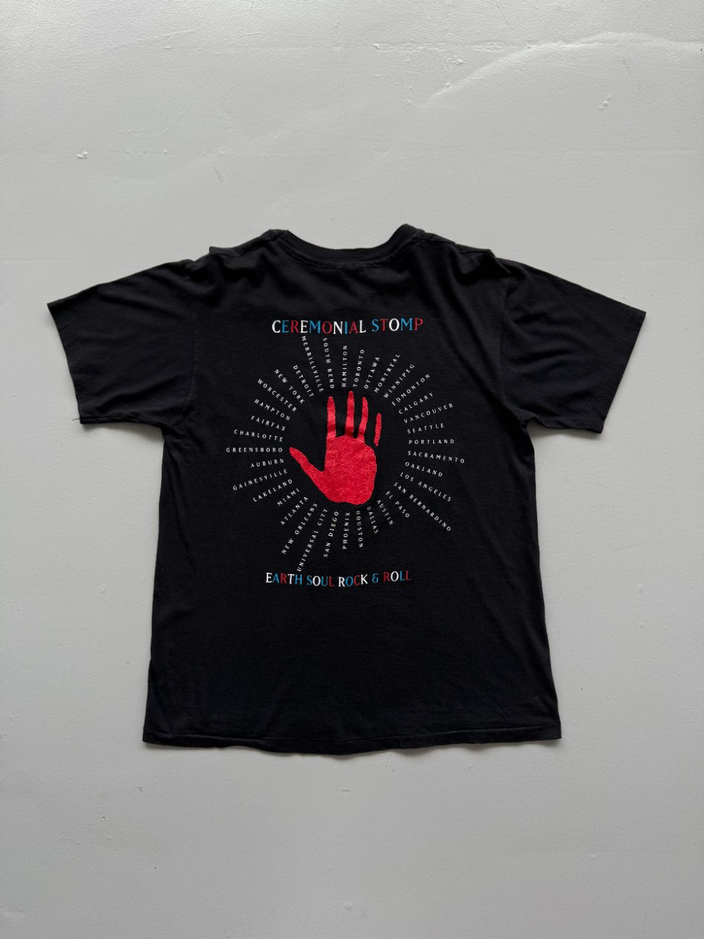 The Cult Ceremony Ceremonial Stomp Tour 90s Vintage Single Stitch T-Shirt - Medi