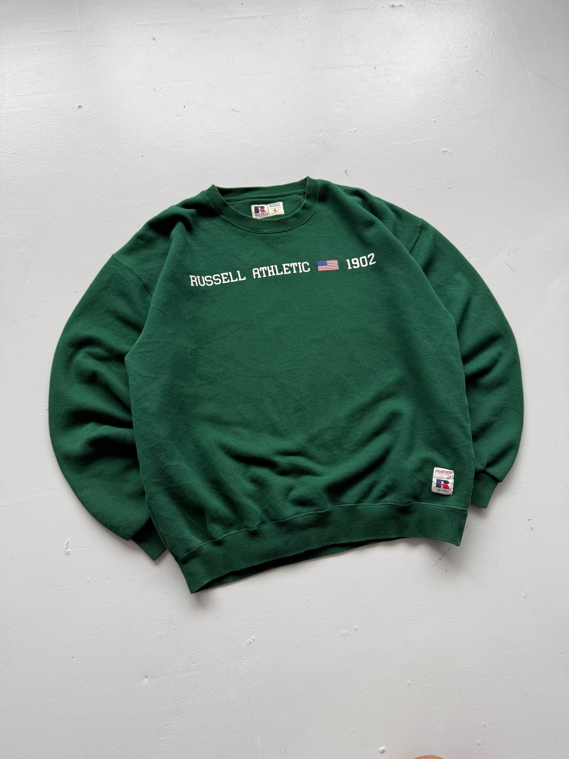 Russell Athletic Varsity 90's Vintage Sweatshirt - Large