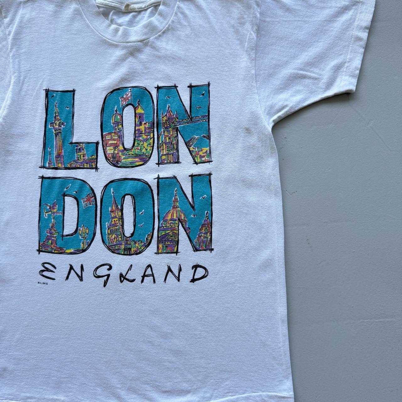 White London Vintage 90s T-shirt - Small