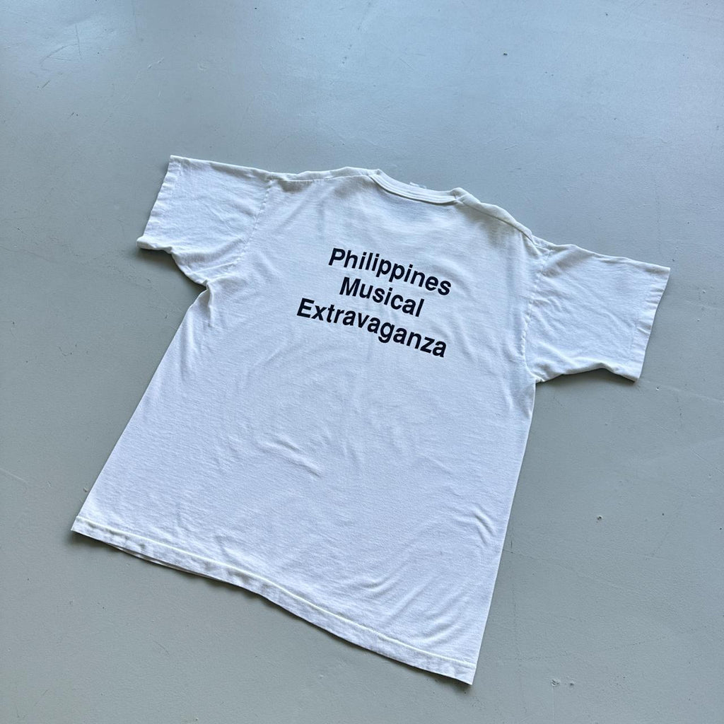 White Beyond 3D Vintage 90's T-shirt - XL