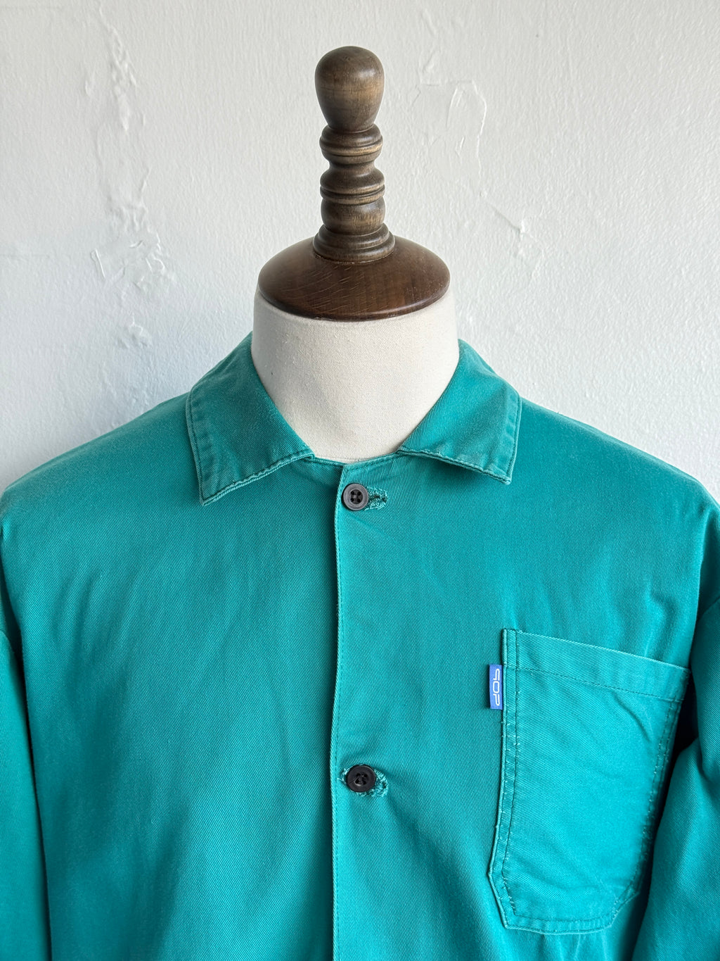Turquoise 90's Vintage Workwear Chore Jacket CH495 - XL