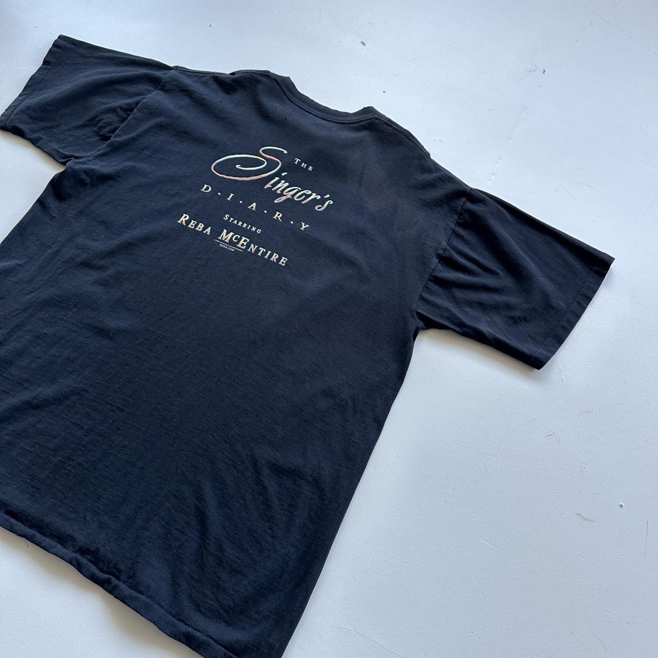 Reba McEntire Black 90s Vintage T-shirt - XL