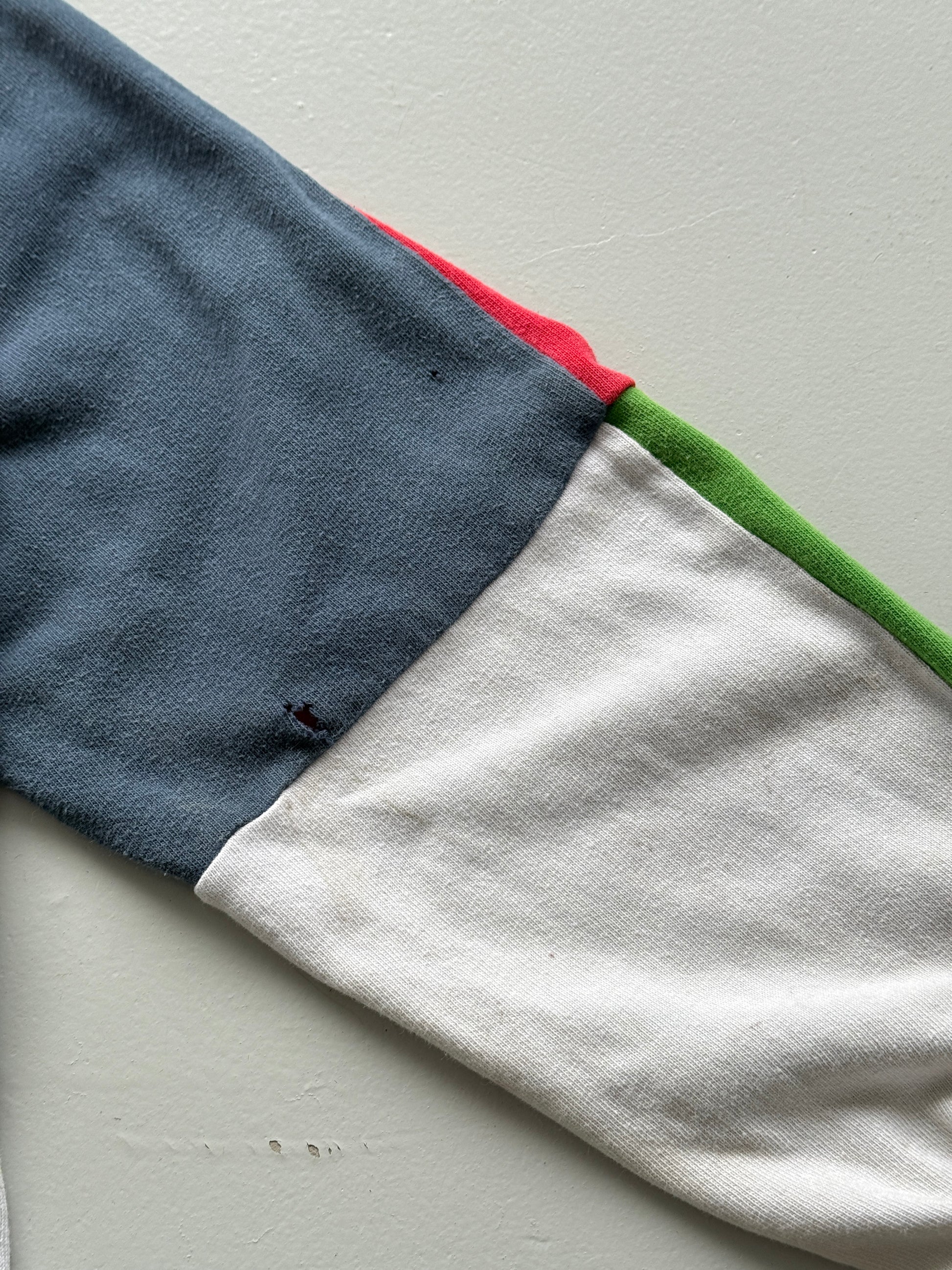 British and Irish Lions 80's Vintage Long Sleeve Rugby Jersey Polo - Large