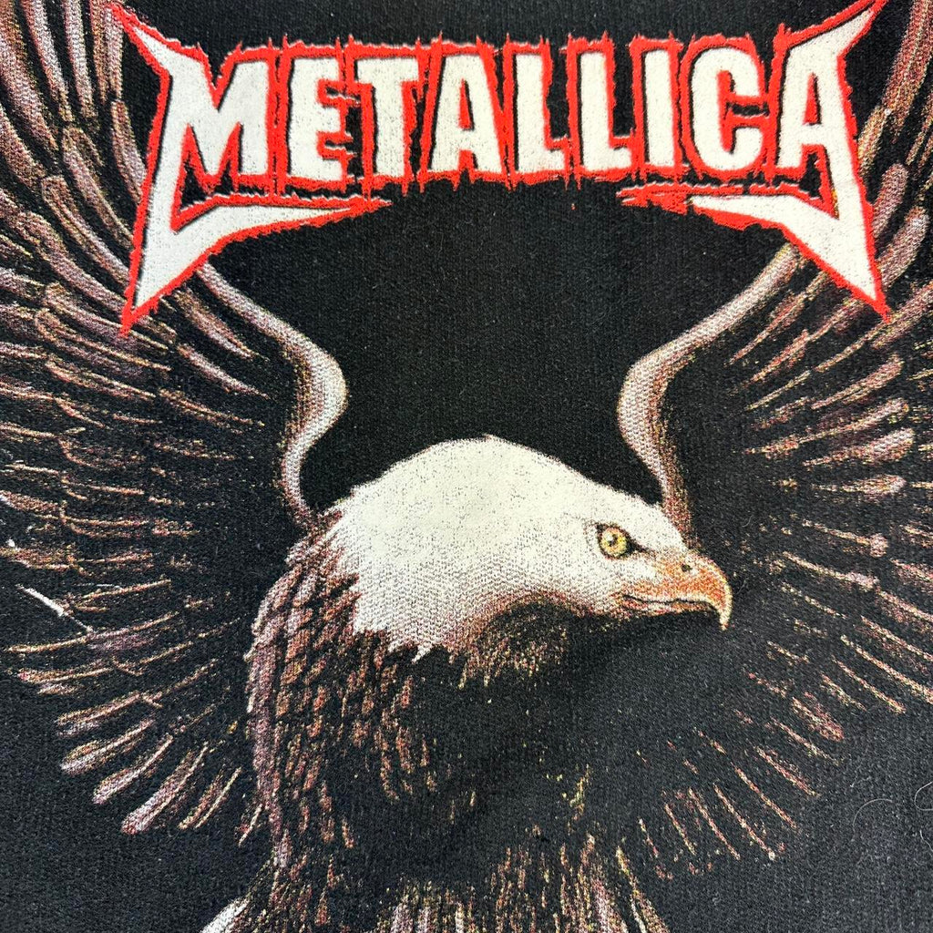 Black 00s Metallica Hoodie - Medium