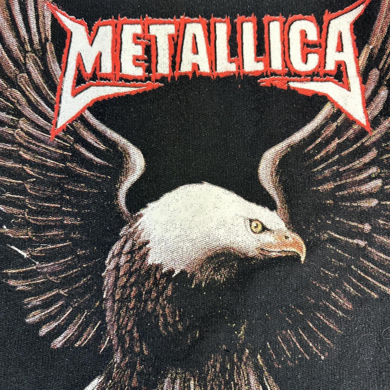 Black 00s Metallica Hoodie - Medium