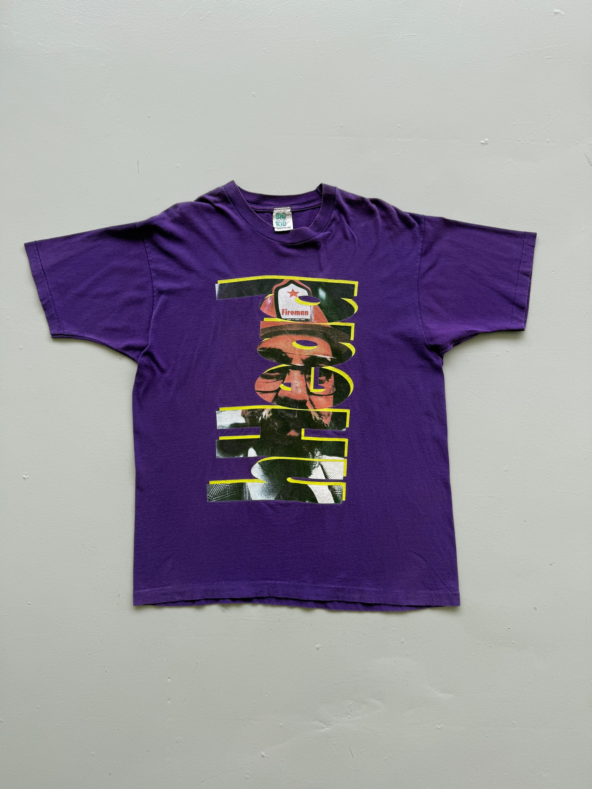Purple hHead 90's Vintage Single Stitch Streetwear Graphic T-Shirt - XL