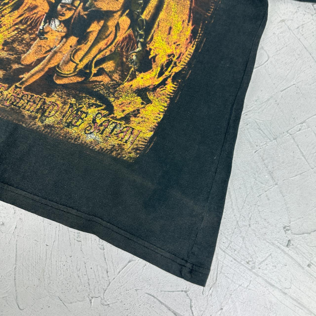 Cradle Of Filth Rare Get Thee Behind Me Satan 90s Metal Band T-shirt - Large