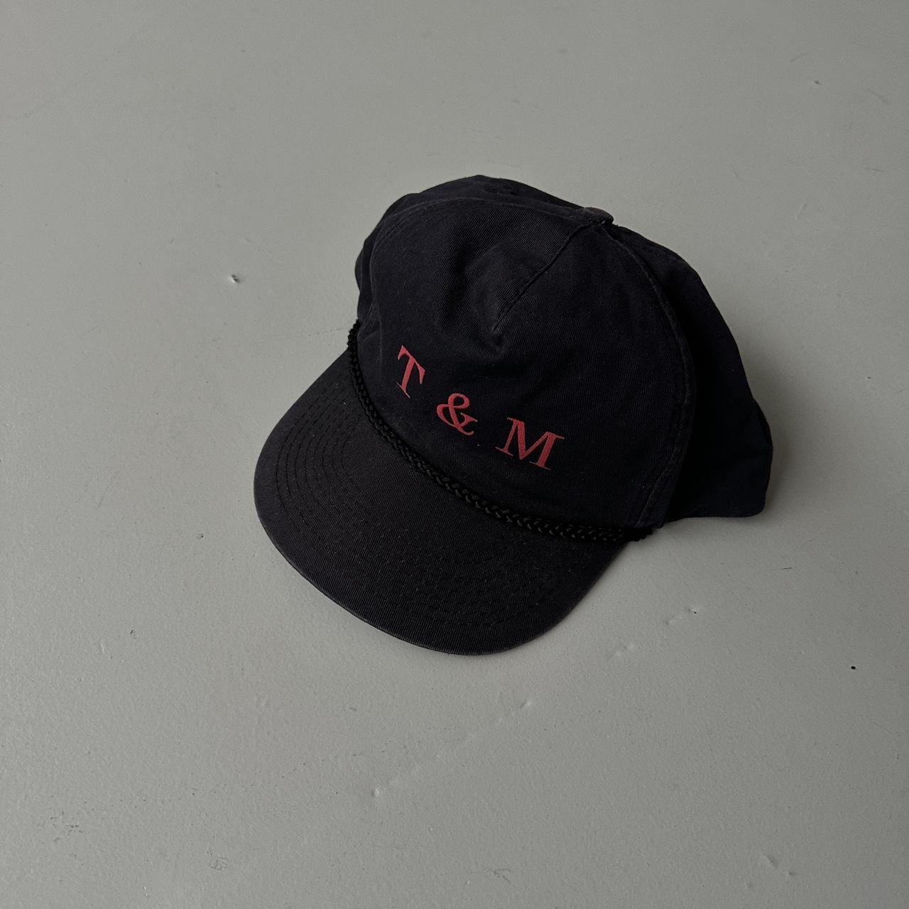Black T & M Trucker SnapBack Cap