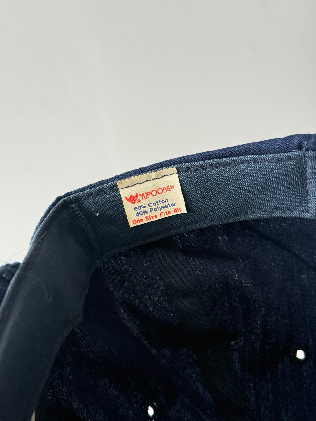 Navy Blue Laborers Training Vintage Cotton SnapBack Trucker Cap