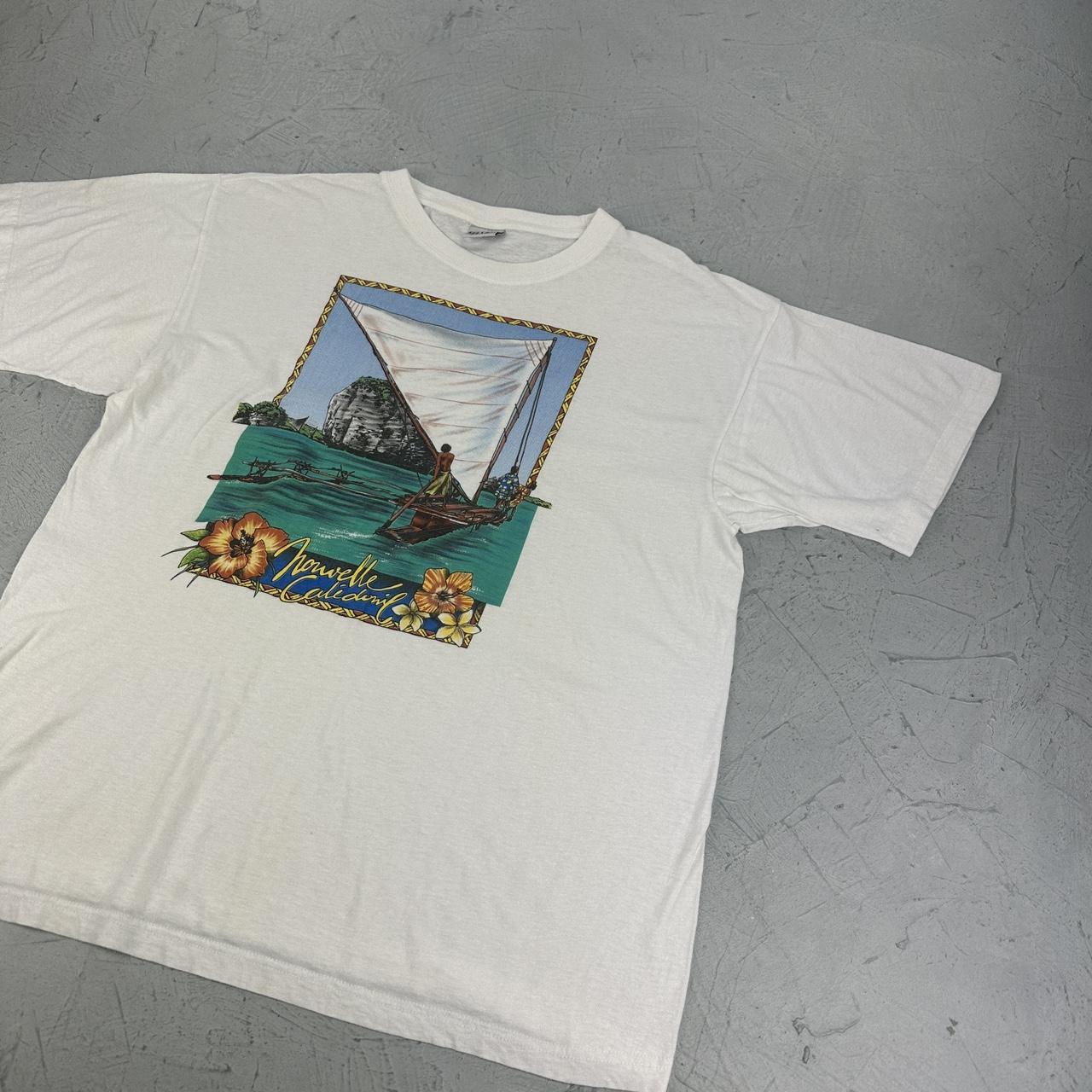 Tropical Tourist 90s vintage T-shirt - Medium