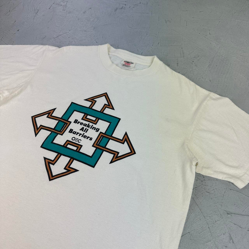 Breaking all Barriers 90s vintage T-shirt - Large
