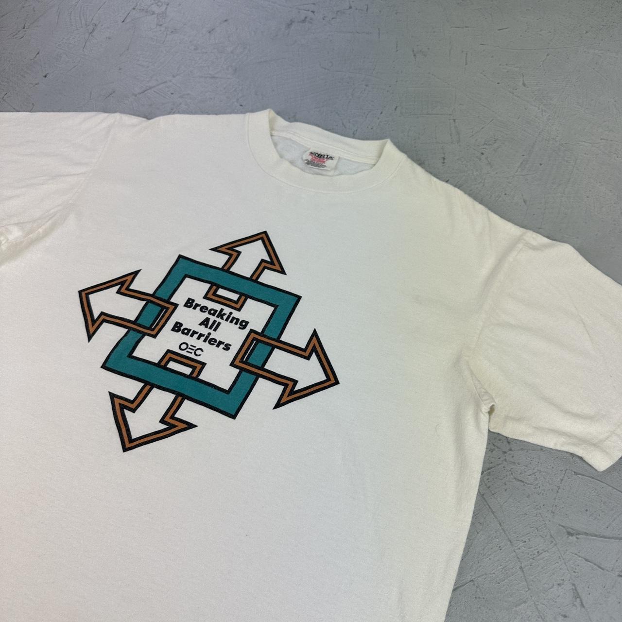 Breaking all Barriers 90s vintage T-shirt - Large